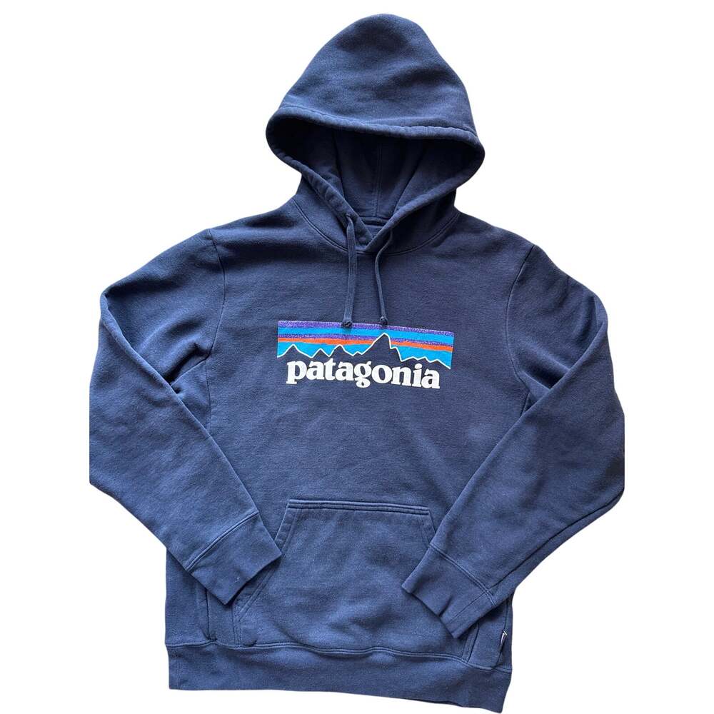 Patagonia P6 Logo Uprisal Hoodie Mens S New Navy 39622